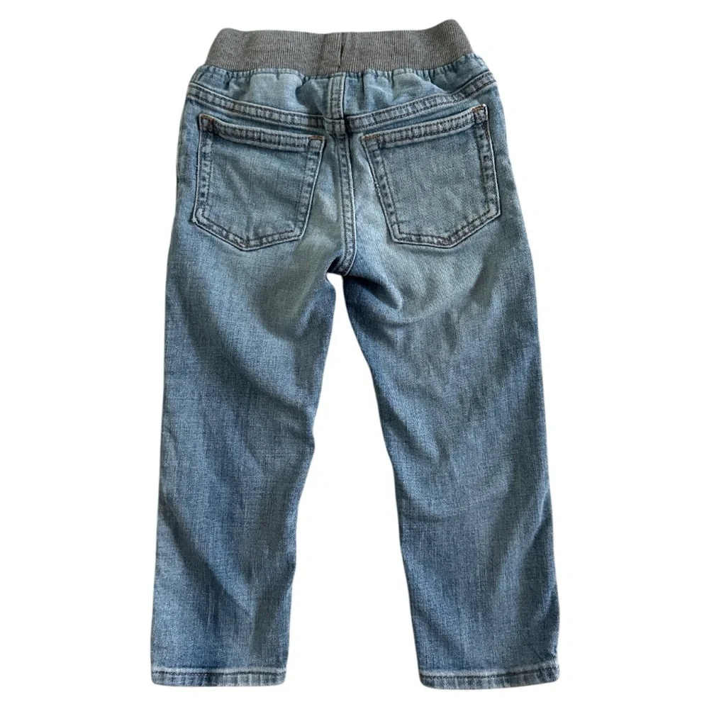 GAP Toddler Pull On Slim Jeans-Light Wash 3T